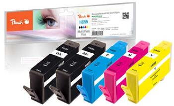 PEACH kompatibilní cartridge HP No 655 MultiPack Plus, 2xbk, c, m, y, 2x19ml, 3x12ml
