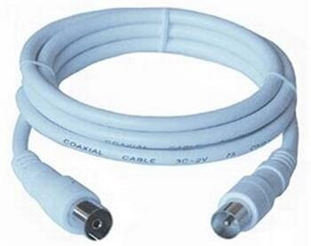 PremiumCord TV propojovací kabel M/F 75 Ohm 10m