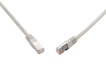 Solarix 10G patch kabel CAT6A SFTP LSOH 10m šedý non-snag-proof C6A-315GY-10MB