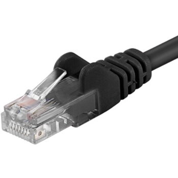 Premiumcord Patch kábel CAT6a S-FTP, RJ45-RJ45, AWG 26/7, 2m čierny