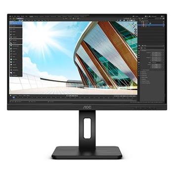 AOC LCD 24P2Q 23,8" IPS/1920x1080@75Hz/4ms/300cd/VGA/DVI/HDMI/DP/4xUSB/Repro/Pivot/HAS/VESA