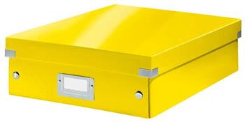 LEITZ Organizační box  Click&Store, velikost M, žlutá