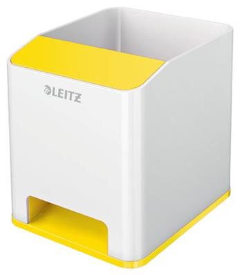 LEITZ Stojánek na tužky  WOW hudební, bílá/žlutá