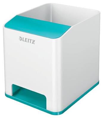 LEITZ Stojánek na tužky  WOW hudební, bílá/ledově modrá