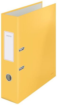 LEITZ Pákový pořadač 180°  Cosy hebký A4 80 mm teplá žlutá