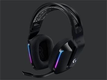 Logitech Headset G733 LightSpeed, bezdrátová RGB - černé Logitech Headset G733 LightSpeed, bezdrátová RGB - černé