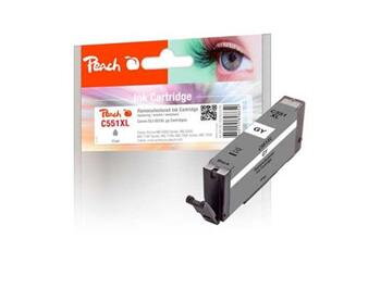 PEACH kompatibilní cartridge Canon CLI-551XL, grey, 11 ml