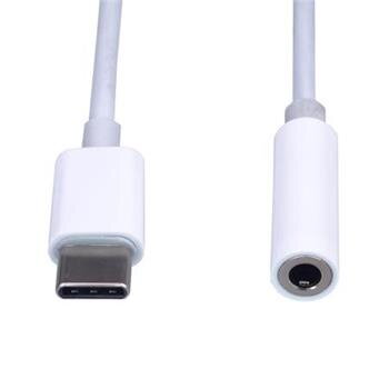 PremiumCord Převodník USB-C na audio konektor jack 3,5mm female 10cm