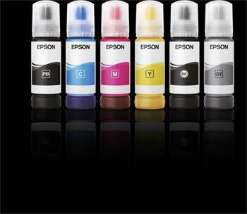 EPSON container T07C1 pigment black ink (70ml - L8160/L8180)