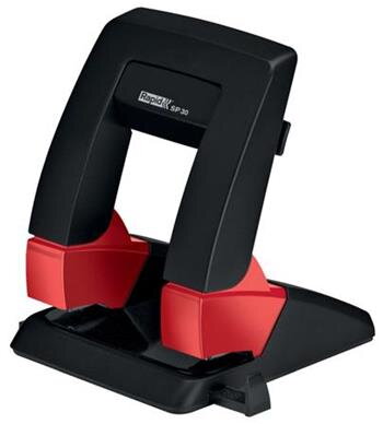 NOBO Stolní děrovačka Rapid Supreme SP30 Press Less™, 30 listů, černá