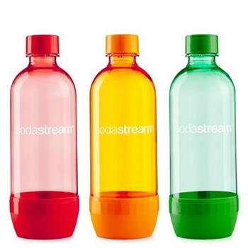 SodaStream Lahev JET TriPack 1l ORANGE/RED/GREEN