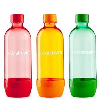 SodaStream Lahev JET TriPack 1l ORANGE/RED/GREEN