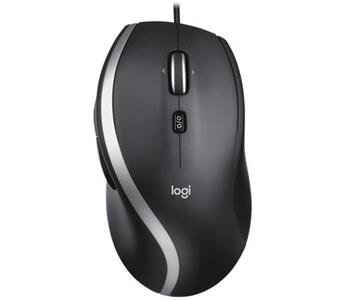 Logitech myš M500s Advanced Corded Mouse. 7 tlačítek, černá, 400-4000dpi