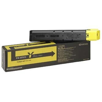 Kyocera toner TK-8705Y žlutý na 30 000 A4 (při 5% pokrytí),pro TASKalfa 6550/6551/7550/7551ci