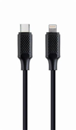 CABLEXPERT Kabel USB 2.0 Type-C na Ligtning (CM/8pinM), 1,5m, datový, černý