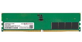 Transcend paměť 32GB DDR5 4800 U-DIMM (JetRam) 2Rx8 2Gx8 CL40 1.1V