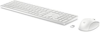 HP Bezdrátová klávesnice a myš HP 650 CZ/SK - bílá