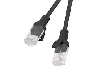 LANBERG Patch kabel CAT.6 UTP 10M černý Fluke Passed