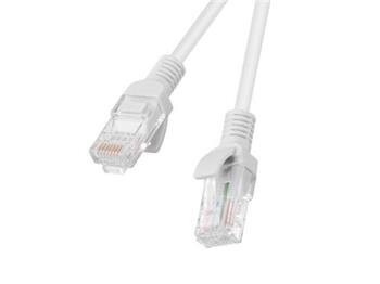 LANBERG Patch kabel CAT.6 UTP 15M šedý Fluke Passed