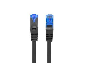 LANBERG Patch kabel CAT.6A FTP LSZH CCA 3M černý Fluke Passed