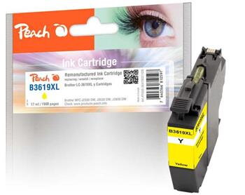 PEACH kompatibilní cartridge Brother LC-3619 XL yellow, 17ml