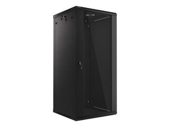 LANBERG RACK CABINET 19” WALL-MOUNT 27U/600X600 (FLAT PACK) BLACK   V2