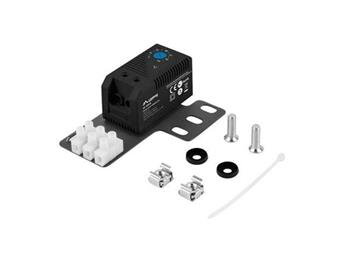 LANBERG CLOSED-LOOP THERMOSTAT 10A FOR RACK CABINETS WITH 19" EAR AND TERMINAL BLOCK BLACK