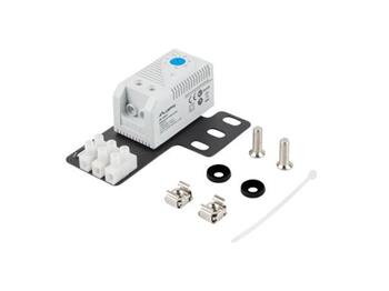 LANBERG CLOSED-LOOP THERMOSTAT 10A FOR RACK CABINETS WITH 19" EAR AND TERMINAL BLOCK GRAY