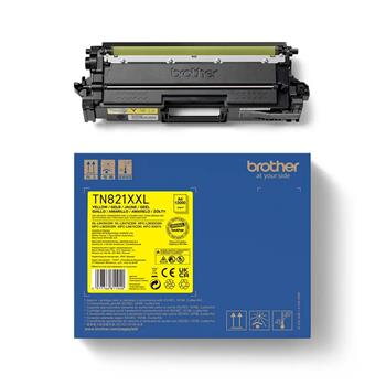 Brother - TN-821XXLY, toner cyan (až 12 000 stran)