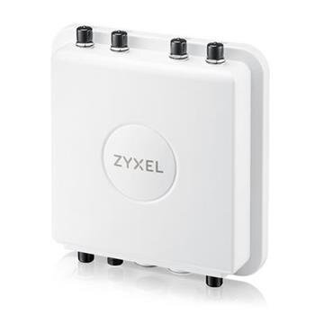 Zyxel WAX655E, 802.11ax 4x4 Outdoor Access Point  external Antennas (not included), Single Pack exclude Power Adaptor,