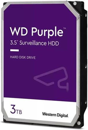 WD PURPLE WD33PURZ 3TB SATA/600 256MB cache, 5400 RPM