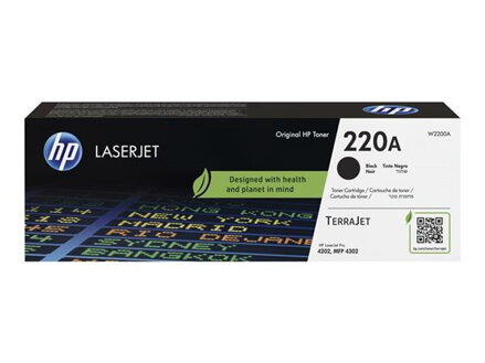 HP 220A Black Original LaserJet Toner Cartridge (2,000 pages)