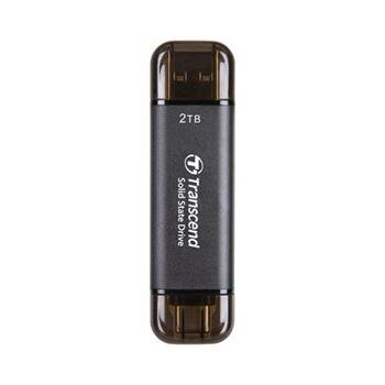 Transcend TS2TESD310C 2TB USB Type-A/USB Type-C 3D NAND flash R 1050 MB/s, W 950 MB/s