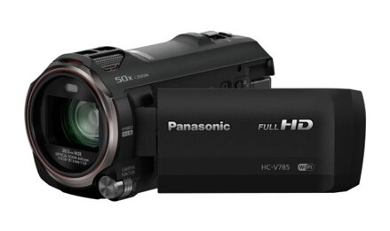 Panasonic HC-V785EP-K , FHD, 1/2,3", BSI-CMOS, 20x zoom, černá