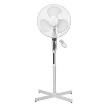 PLATINET stojící ventilátor 40W s ovladačem/bílý