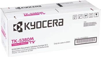 Kyocera toner TK-5380M magenta na 10 000 A4 (při 5% pokrytí), pro PA4000cx, MA4000cix/cifx