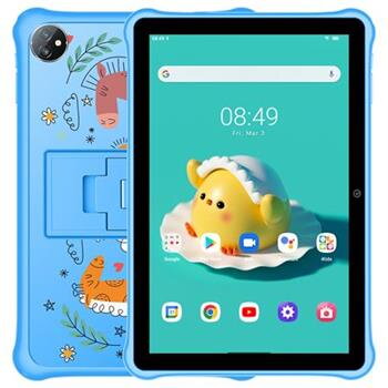 iGET BLACKVIEW TAB GA7 Kids Blue - 10,1" FHD+ IPS/1280x800/Quad-core/3GB+64GB/6 580 mAh/Android 12/pouzdro/modrá