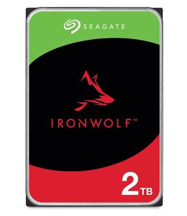 Seagate IronWolf, NAS HDD, 2TB, 3.5", SATAIII, 64MB cache, 5.900RPM