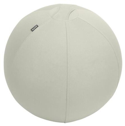 LEITZ Gymnastický míč na sezení Ergo s těžítkem proti odkutálení 55cm, sv. šedý