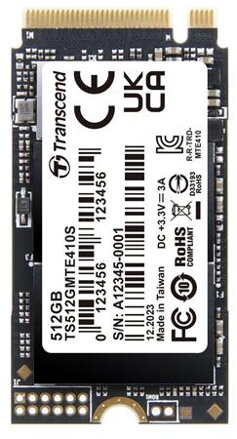 Transcend MTE410S 512GB SSD disk M.2 2242, NVMe PCIe Gen4 x4  3300MB/s R 1600MB/s W