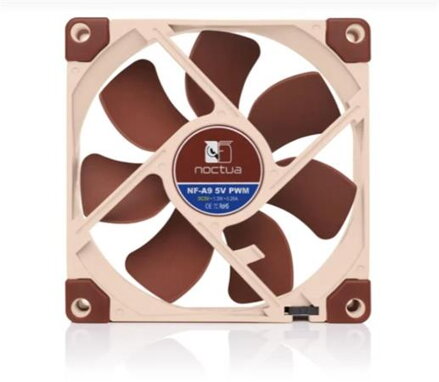 Noctua NF-A9 5V PWM, 92x92x25 mm, 4-pin PWM