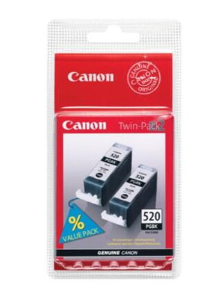 Canon cartridge PGI-520Bk Black (PGI520BK) Twin pack