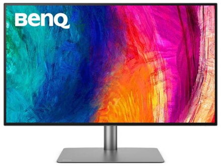 BenQ LCD PD3225U 31,5" IPS/4K 3840×2160/5ms/DP/2xHDMI/USB-C/Jack/Výškově nastavitelný/Pivot/VESA/Repro