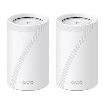 TP-Link Deco BE65(2-pack) BE9300 Třípásmový systém Mesh WiFi 7 pro celou domácnost, 4x 2.5GLAN, USB, 2,4/5/6GHz, HomeShi
