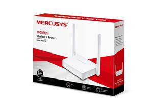 MERCUSYS MW301R - N300 Wi-Fi N Router 1xWAN 2xLAN, 2 fixed antennas