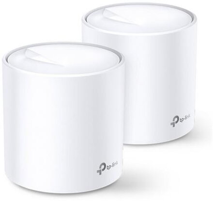 TP-Link Deco X60(2-pack) - AX5400 Meshový Wi-Fi 6 systém pro chytré domácnosti - HomeCare - (2-pack)