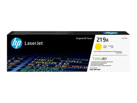 HP 219A Yellow Original LaserJet Toner Cartridge