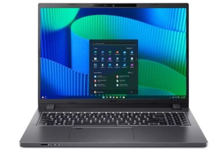 Acer TravelMate P2 16 (TMP216-41-TCO-R8BR) Ryzen 5 PRO 7535U/16GB/512GB SSD/16" WUXGA 1920x1200 IPS/Win11 PRO EDU/šedá