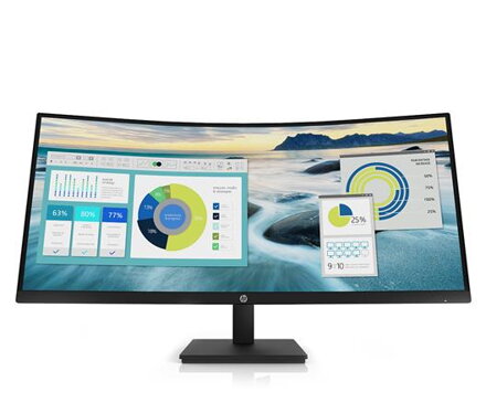 HP LCD P34hc 34"/3440x1440/5ms/250nits/3500:1/DP/HDMI/USB 3.2 4x/3w/Repro - vada obalu