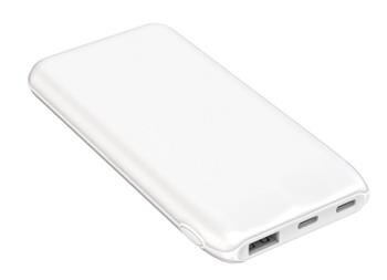 PLATINET POWER BANK 10000 MAH 3,7V 37Wh 10W 2xUSB-C 1xUSB-A WHITE